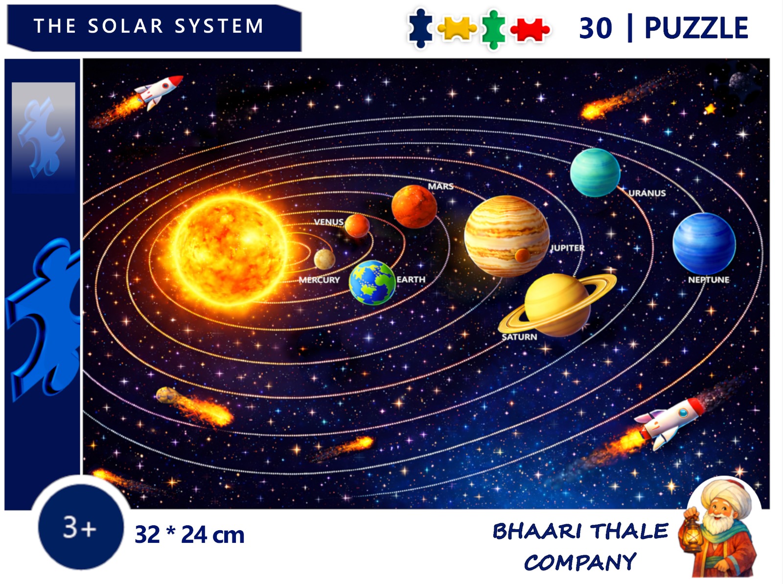 The Solar System Jigsaw Puzzle